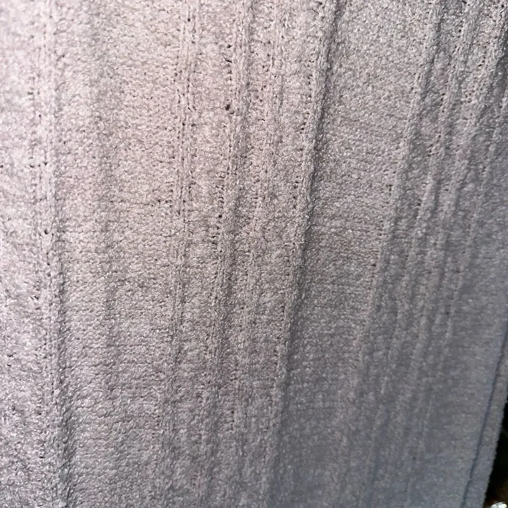 Barefoot Dreams Almond CozyChic Lite cable Throw